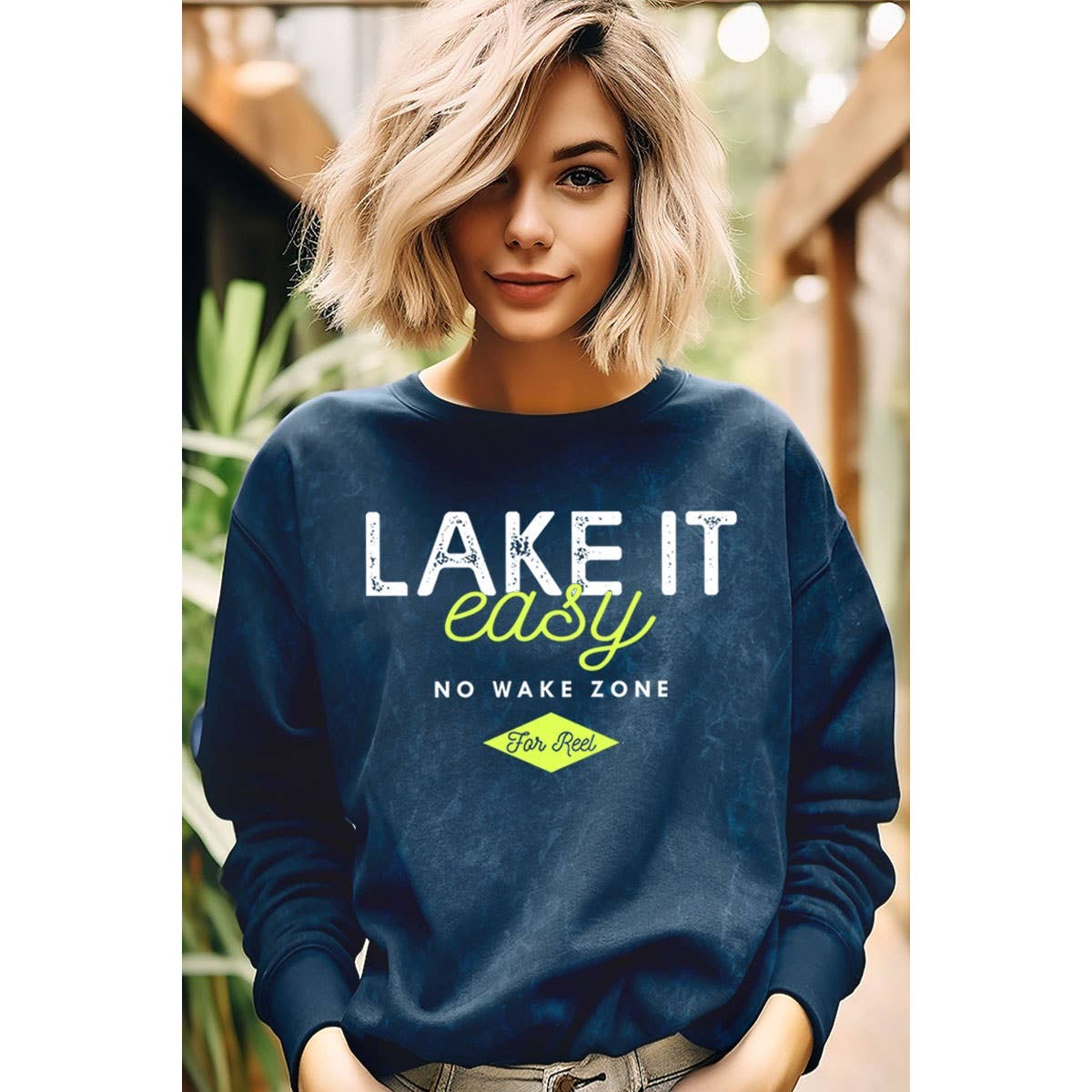 HRTandLUV - LAKE IT EASY MINERAL GRAPHIC SWEATSHIRTS