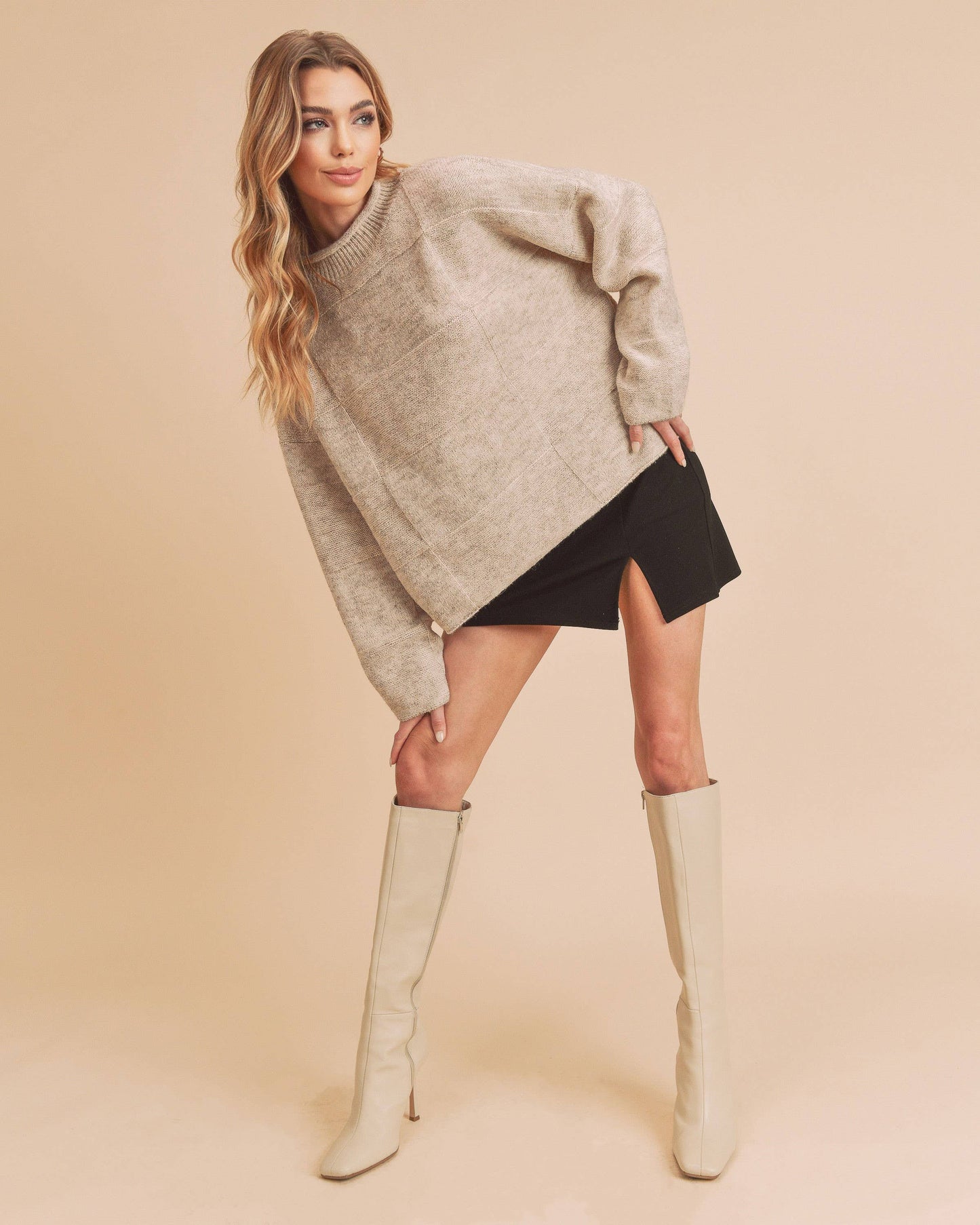 AEMI + CO - 334BK Ryleigh Sweater 1