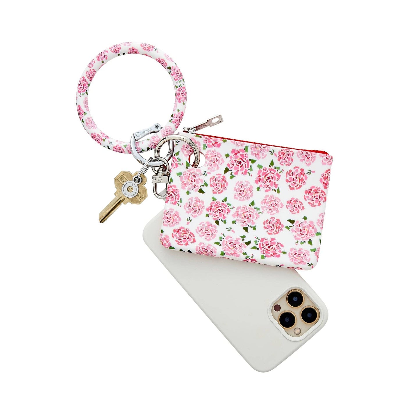 Oventure - Silicone Big O® Key Ring - 50 States Pink