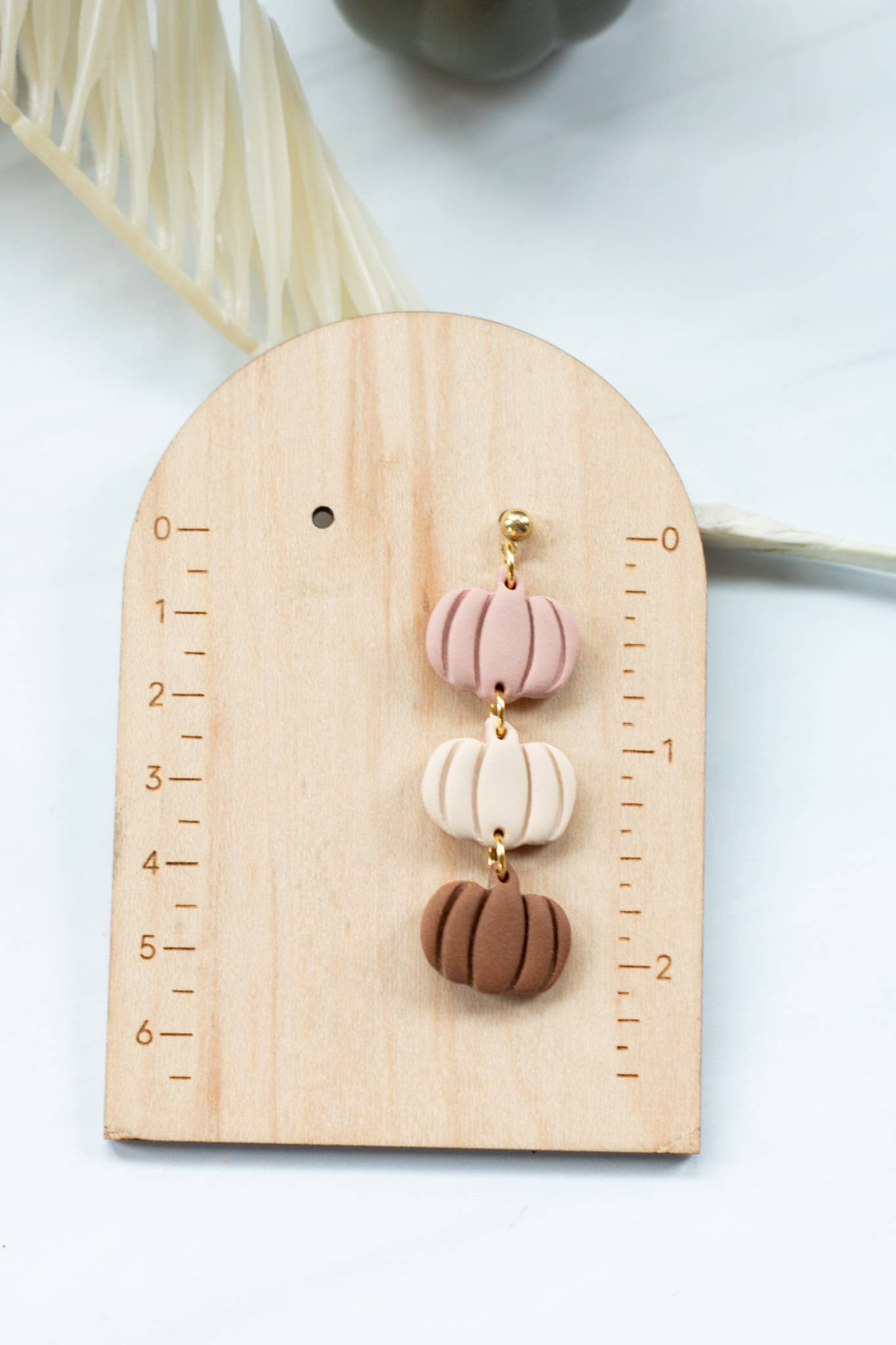 EJ Clay Co - Darling Pumpkin Dangles