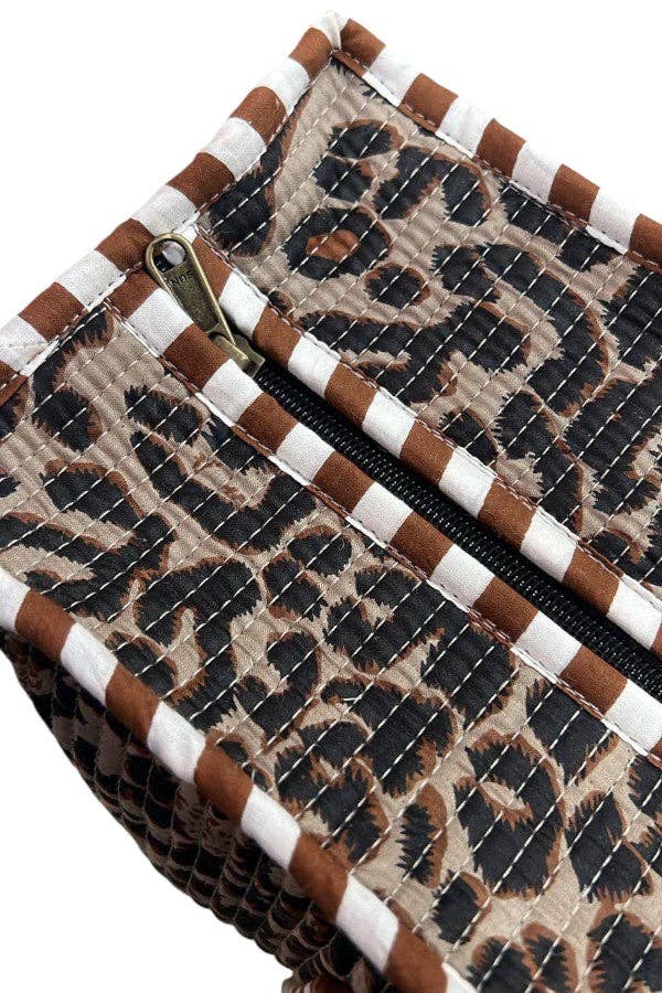 Nash Grey - Wild Thing Leopard Print Tote Bag