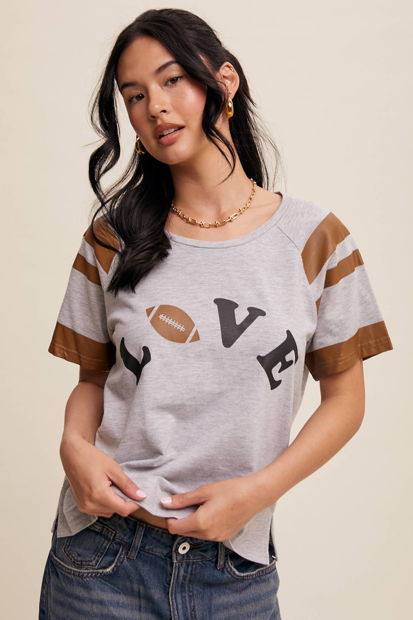Listicle - Varsity Love Graphic Tee