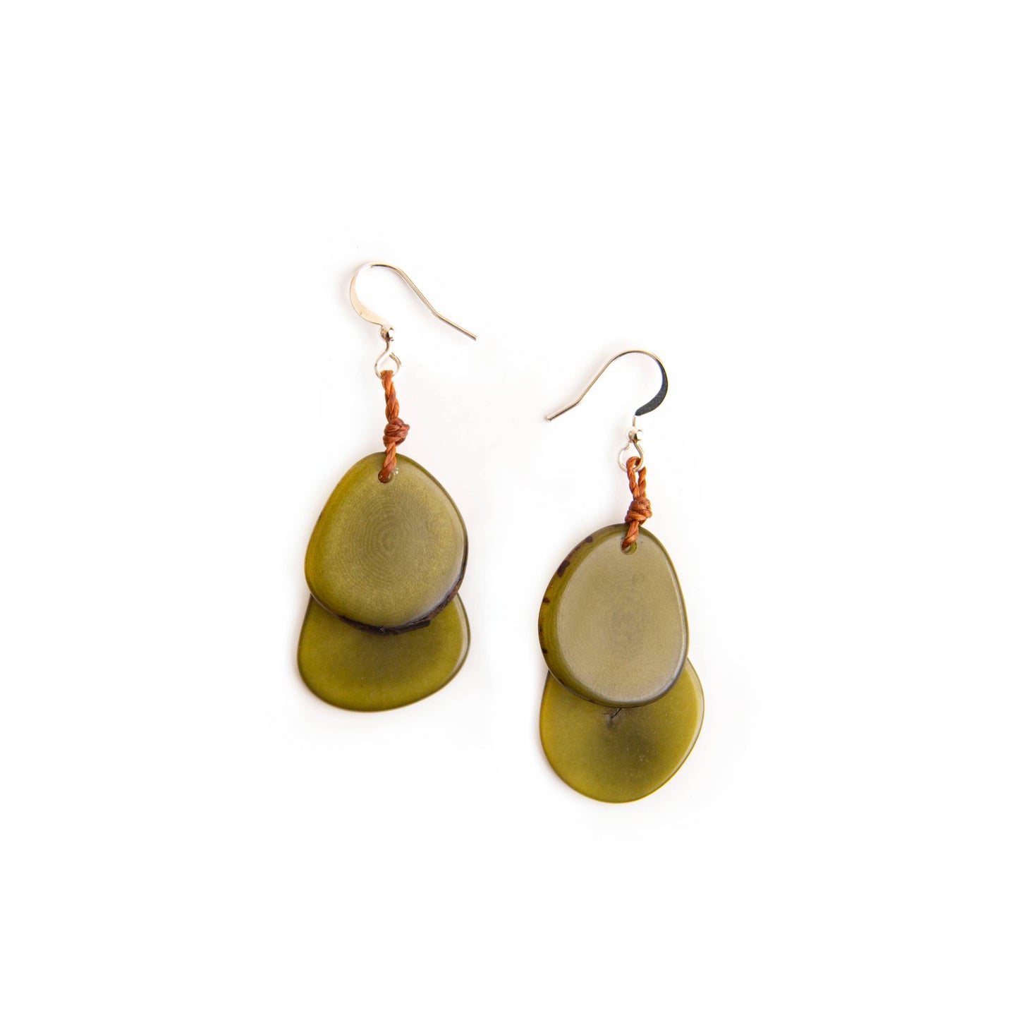 Organic Tagua Jewelry - Fiesta Earrings