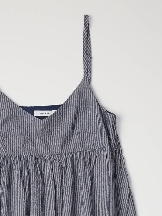 MOD REF - The Ryland Dress | Striped Seersucker Dress