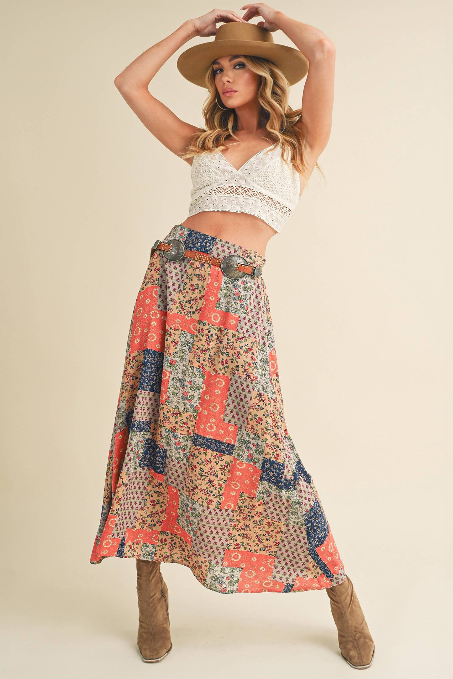 AEMI + CO - 773DN Bradyn Print Skirt 6