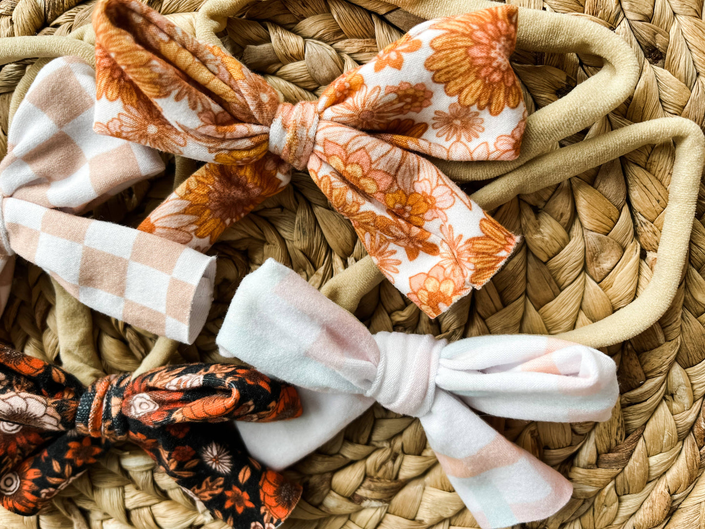 Boho + Babe - Simple Baby Bow Headbands